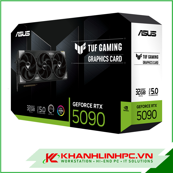 VGA ASUS TUF GAMING RTX 5090 32GB GDDR7