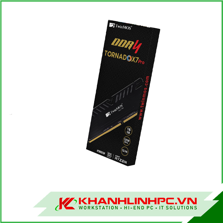 RAM DDR4 TwinMOS Tornado X7 Pro 8GB 3200Mhz CL36 (intel/AMD)