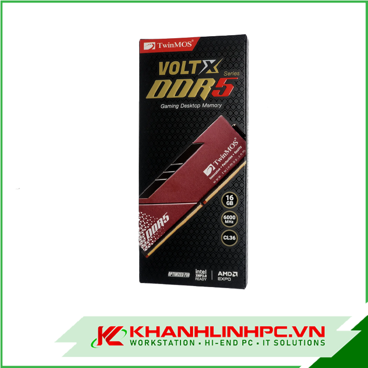 ram twinmos voltx ddr5 32gb/6000 cl36 (intel/amd)