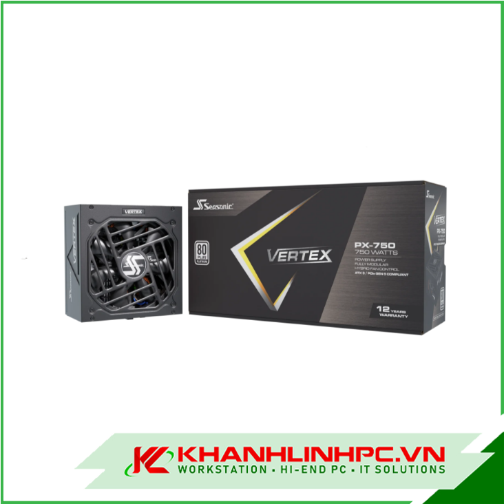 Nguồn máy tính SeaSonic 750W Vertex PX-750