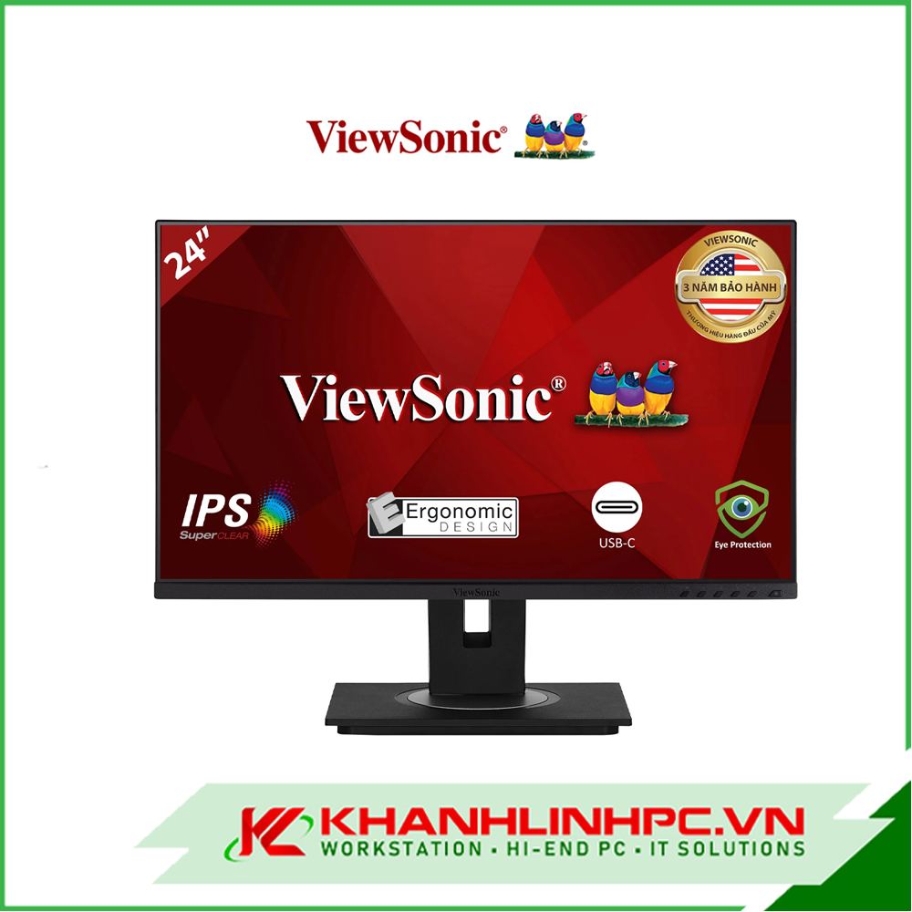 Màn hình ViewSonic VG2455 24inch IPS chuyên đồ họa