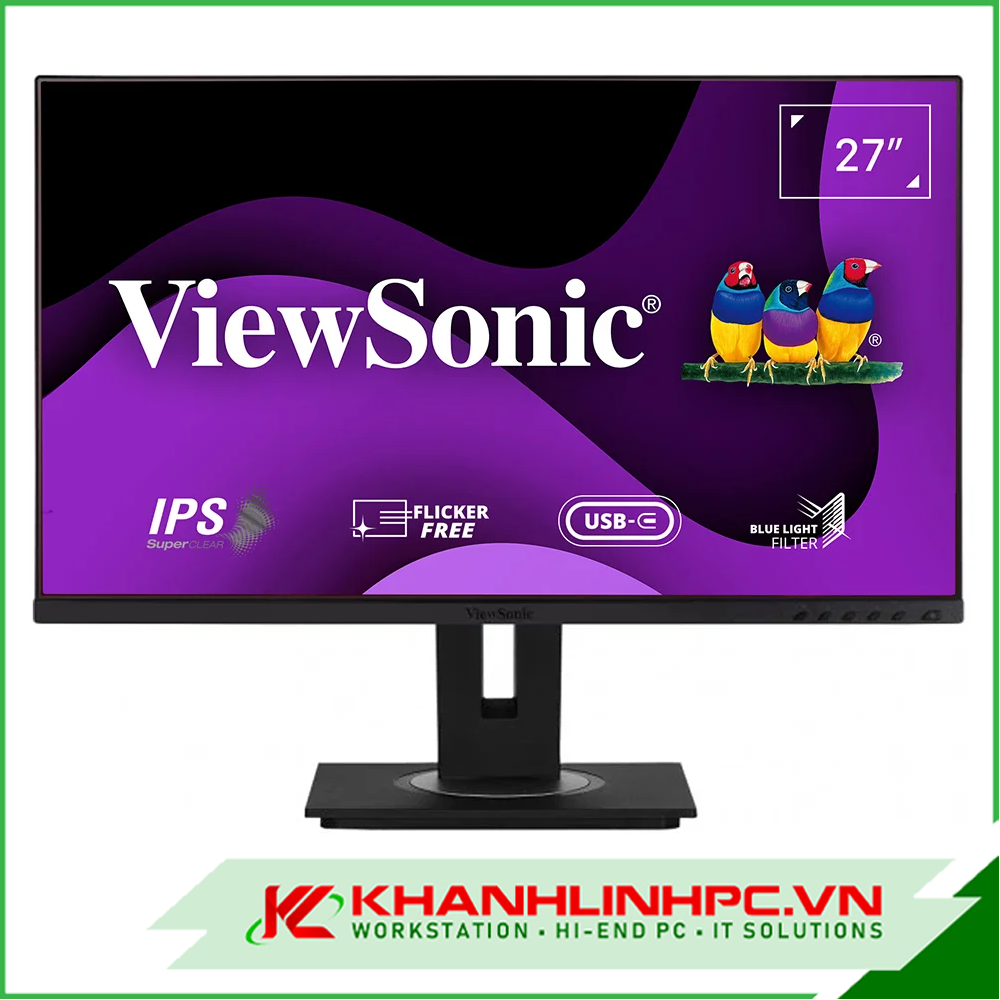 Màn hình ViewSonic VG2755-2K 27inch IPS 2K USBC chuyên đồ hoạ