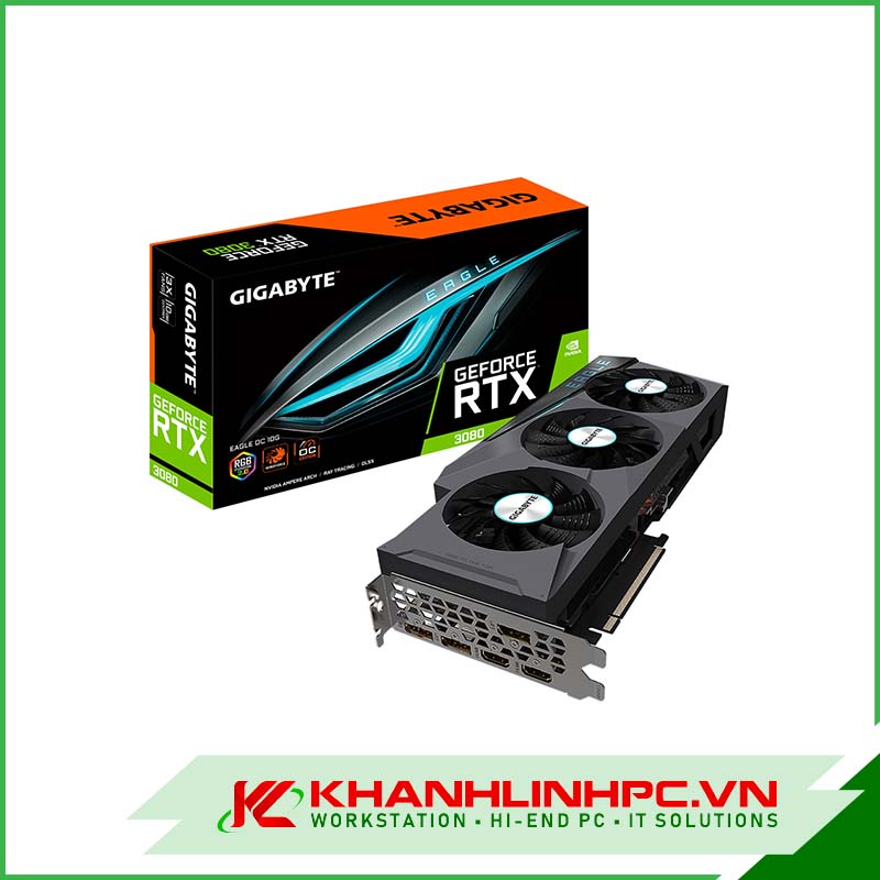 VGA Gigabyte GeForce RTX 3080 Eagle OC 10G