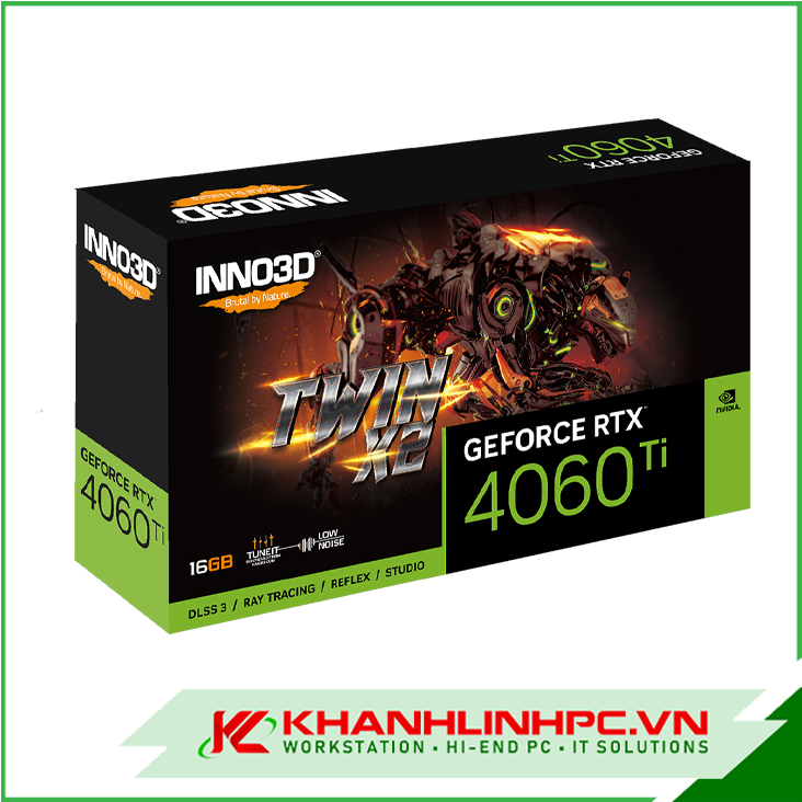 vga inno3d geforce rtx 4060 ti twin x2 16gb