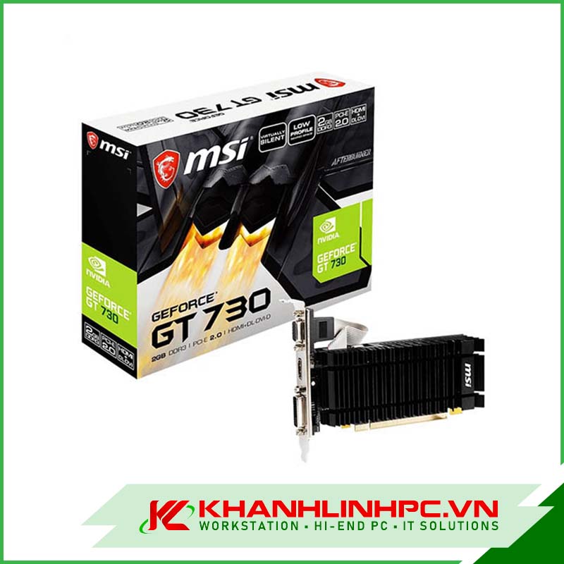 VGA MSI GeForce GT 730 N730K - 2GD3H / LPV1