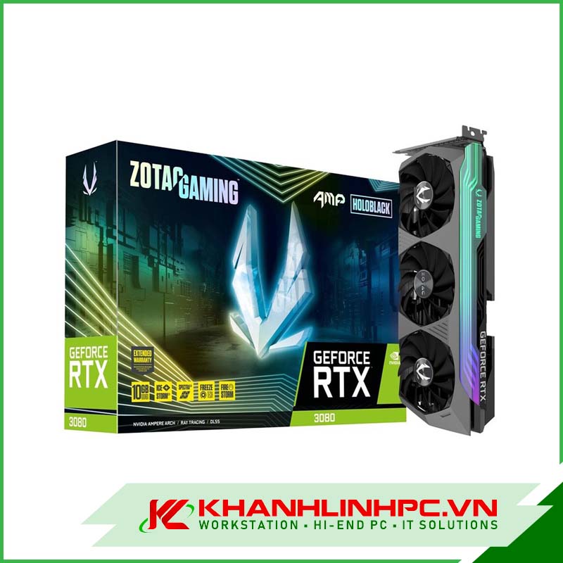 VGA Zotac Gaming GeForce RTX3080 AMP Holo 10GB