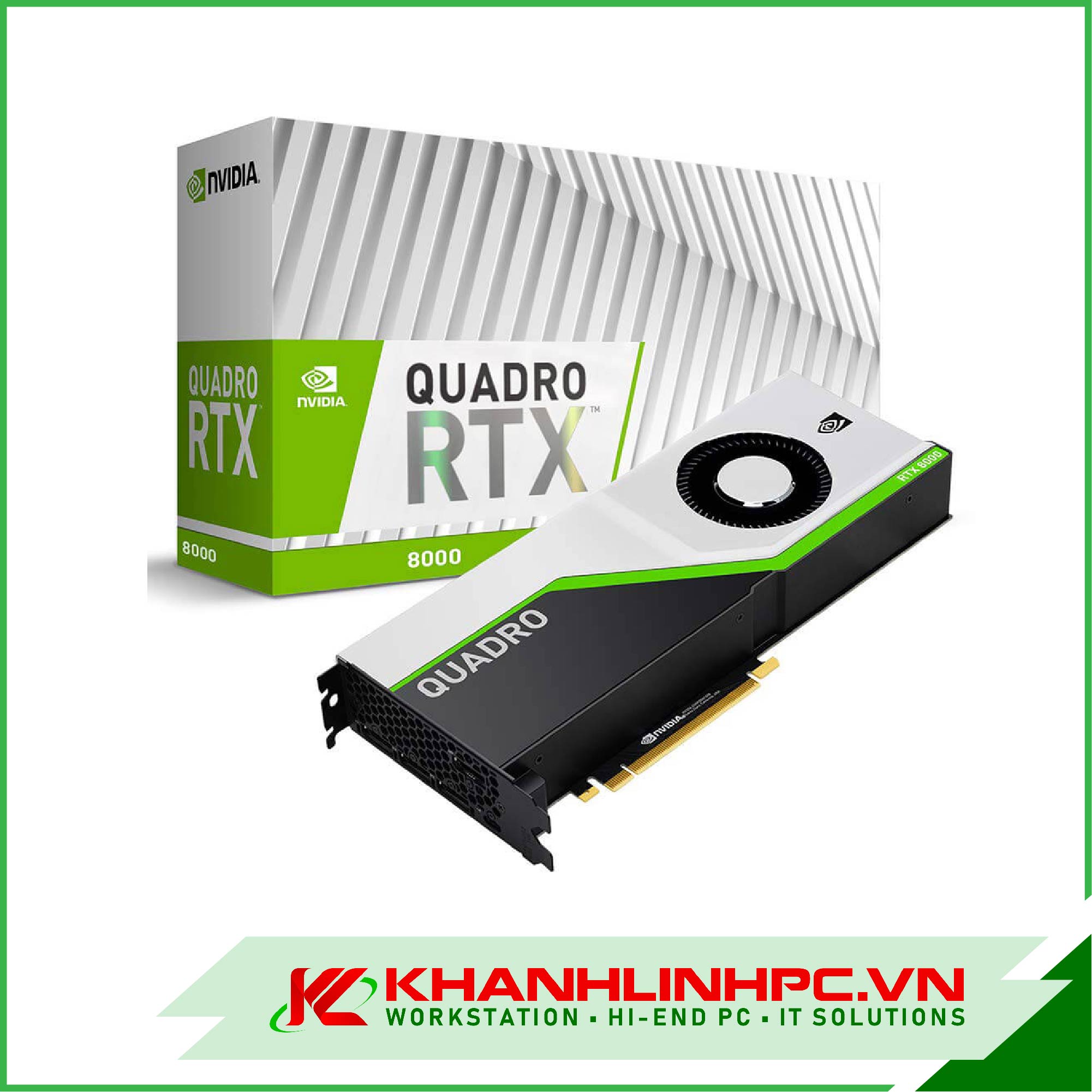 VGA CARD NVIDIA Quadro RTX 8000 48GB GDDR6