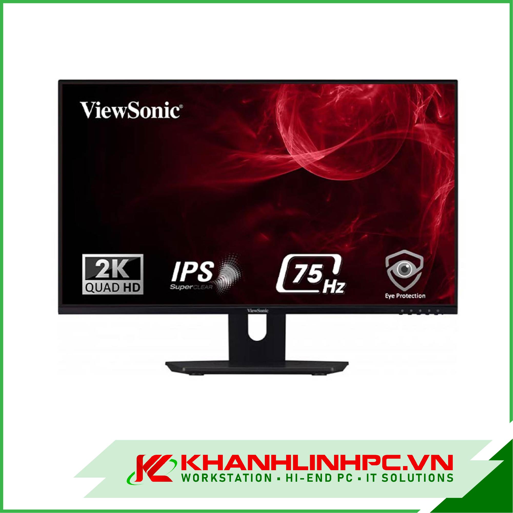 viewsonic vx2480-2k-shd (qhd ips 24inch 75hz)