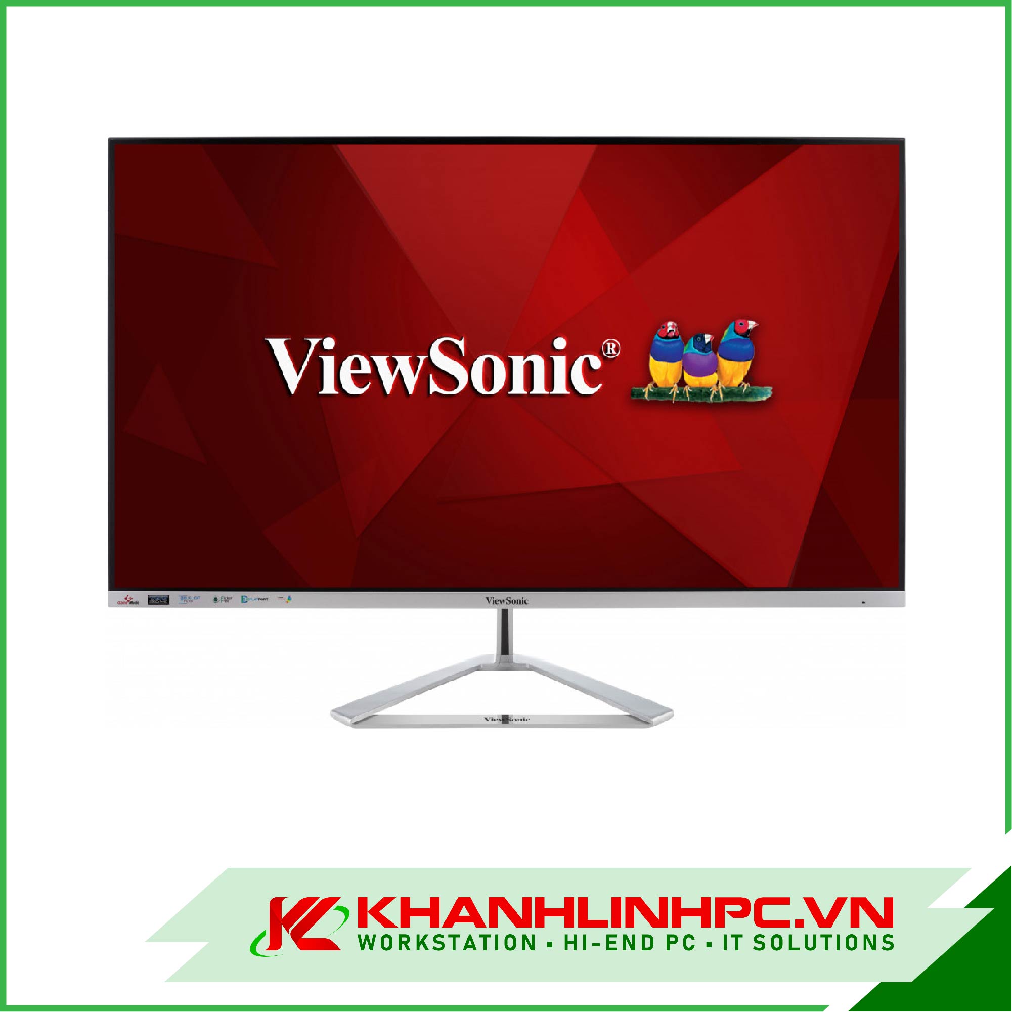 Màn Hình ViewSonic VX3276 - 2K - MHD - 2 (32