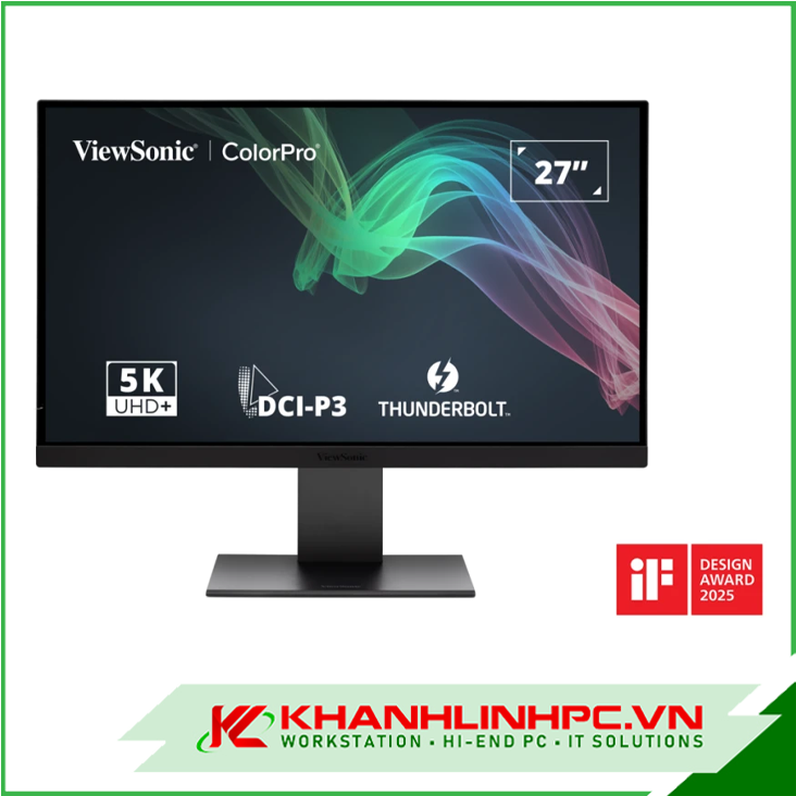 LCD ViewSonic VP2788-5K (27inch / IPS/ 5K/ 75Hz / Thunderbolt 4 / 99% DCI-P3)