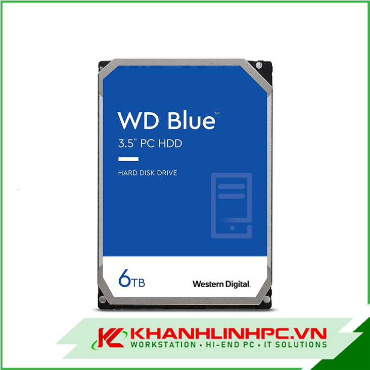 HDD Western Digital 6TB Blue (WD60EZAX) (5400RPM/256MB CACHE/3.5 INCH/SATA3)
