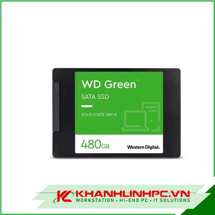 ổ cứng ssd western digital xanh 480gb 2.5 sata iii (wds480g3g0a)