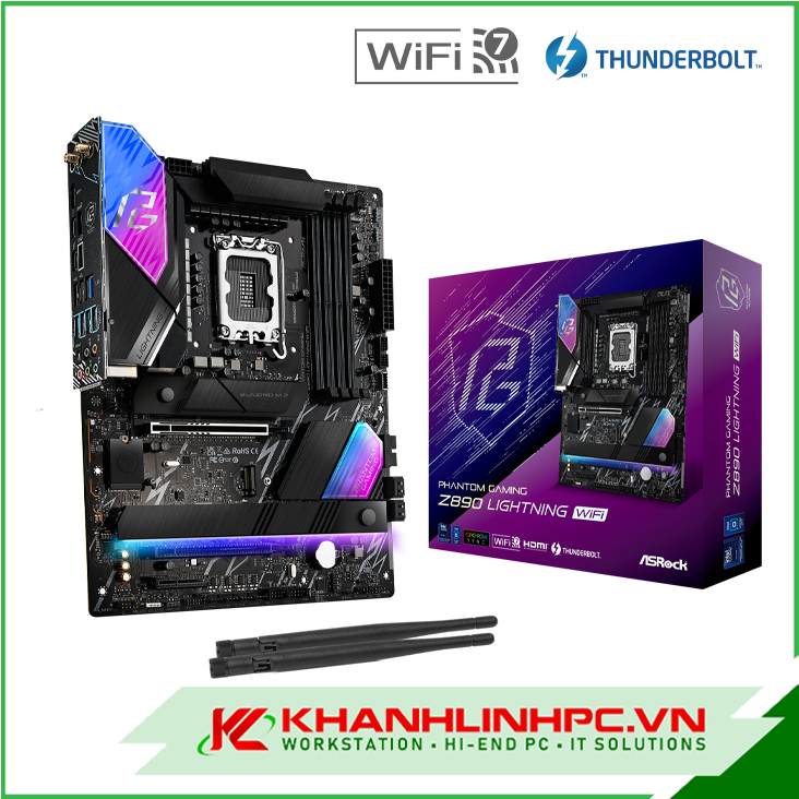 Mainboard Asrock PHANTOM GAMING Z890 Lightning WiFi