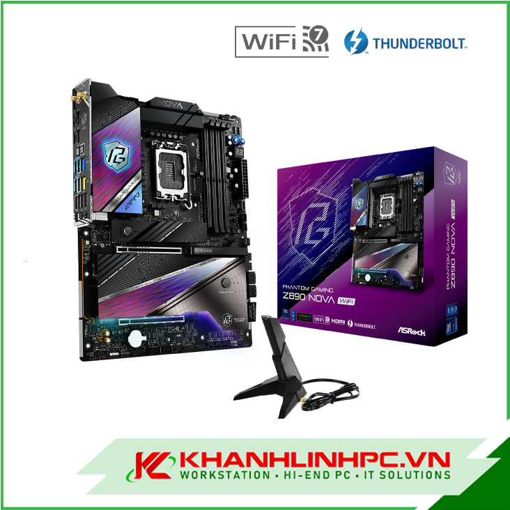 Mainboard Asrock PHANTOM GAMING Z890 Nova WiFi