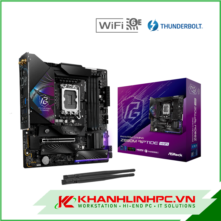 Mainboard Asrock PHANTOM GAMING Z890M Riptide WiFi