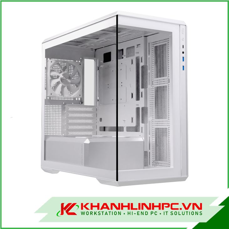 Case EINAREX ZENITH ZM800 Core White (Kèm 1 Fan)