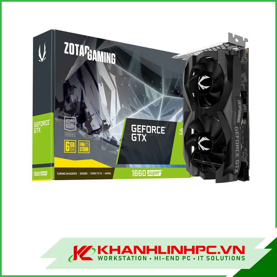 VGA Zotac Gaming GeForce GTX 1660 Super Twin Fan