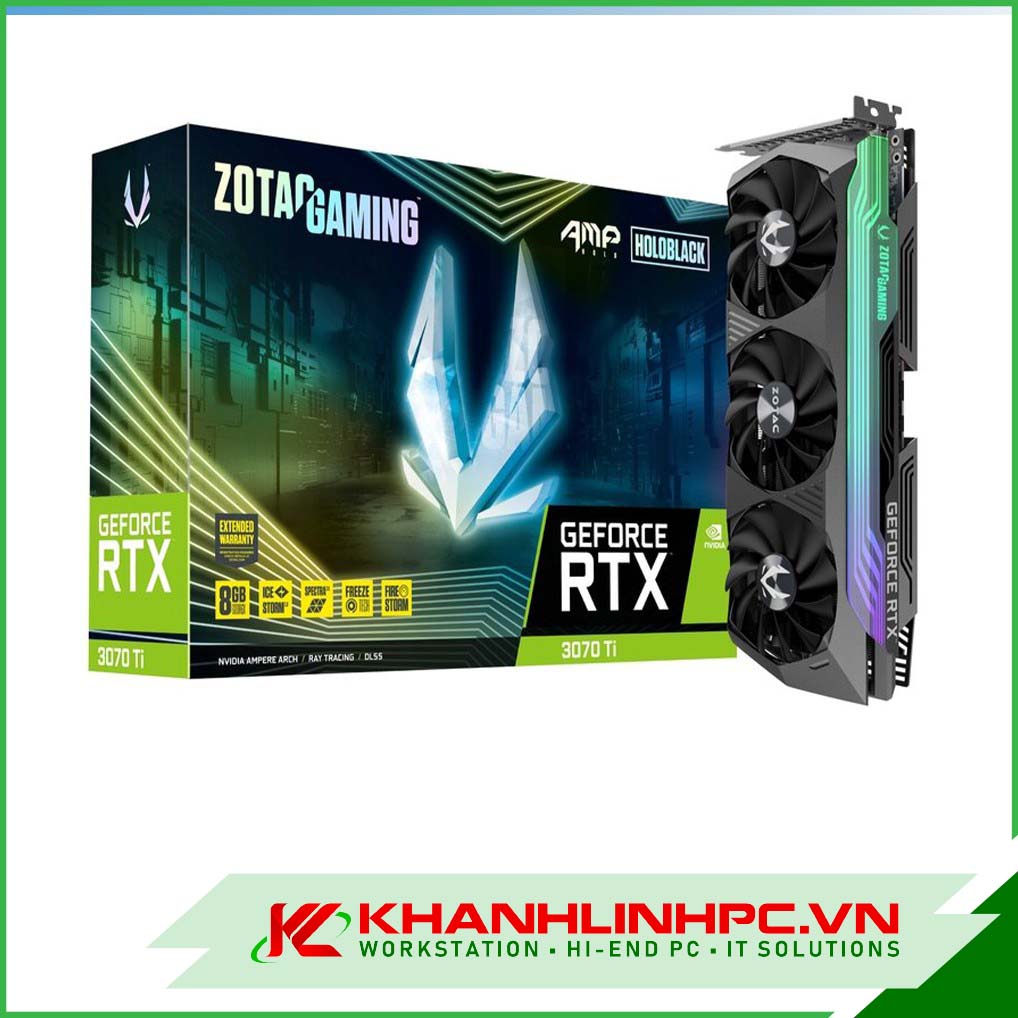 VGA Zotac Gaming GeForce RTX 3070Ti AMP Holo 8G