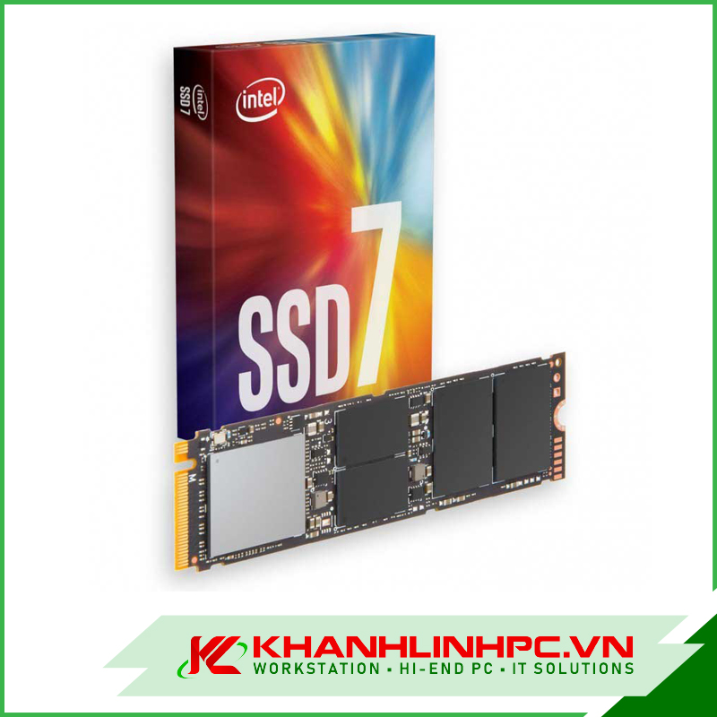 SSD Intel 760P 1TB 3D - Nand M.2 NVMe PCIe Gen 3.1x4