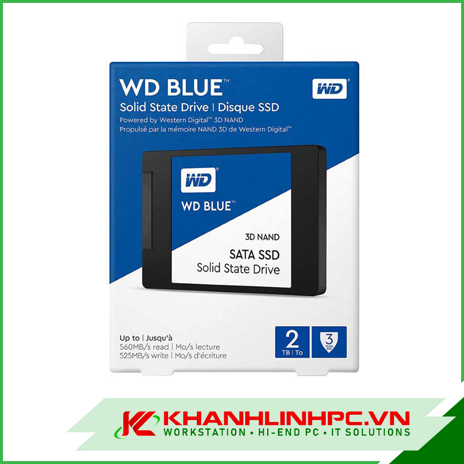 Ổ cứng SSD Western Digital Blue 2TB G2 - Sata 3
