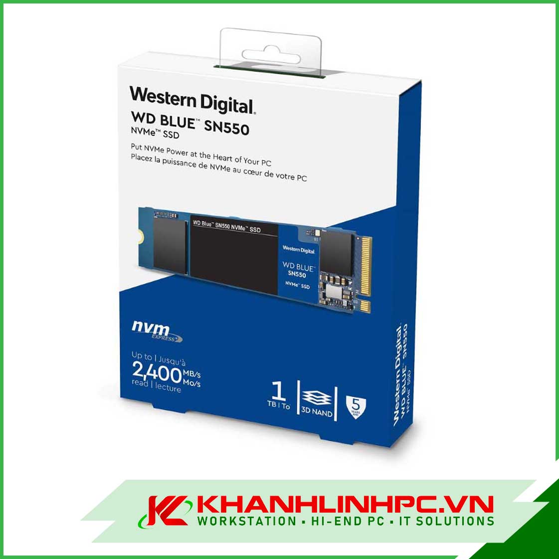 Ổ cứng SSD Western Digital Blue SN550 1TB NVMe