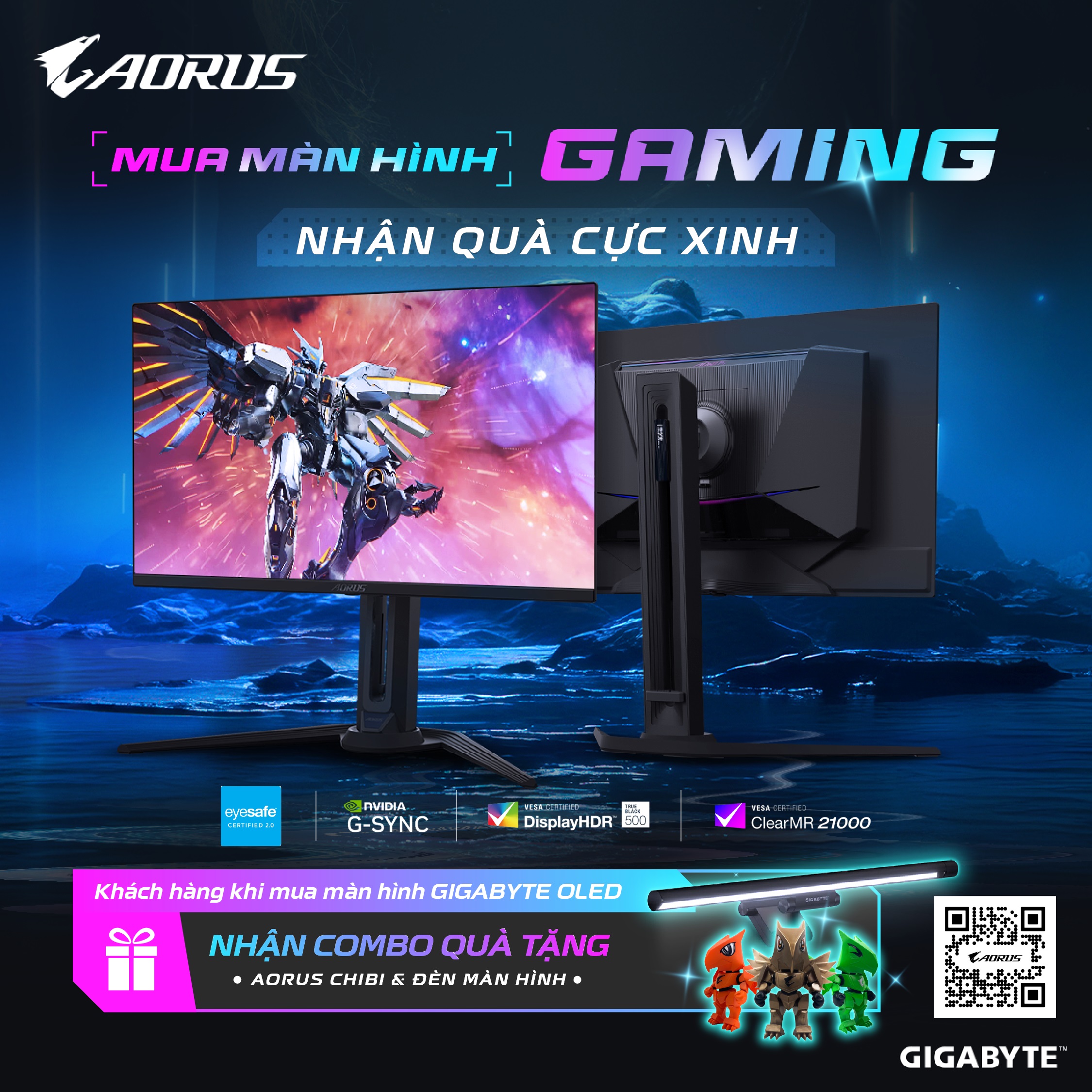 mua màn hình gaming nhận quà cực xinh